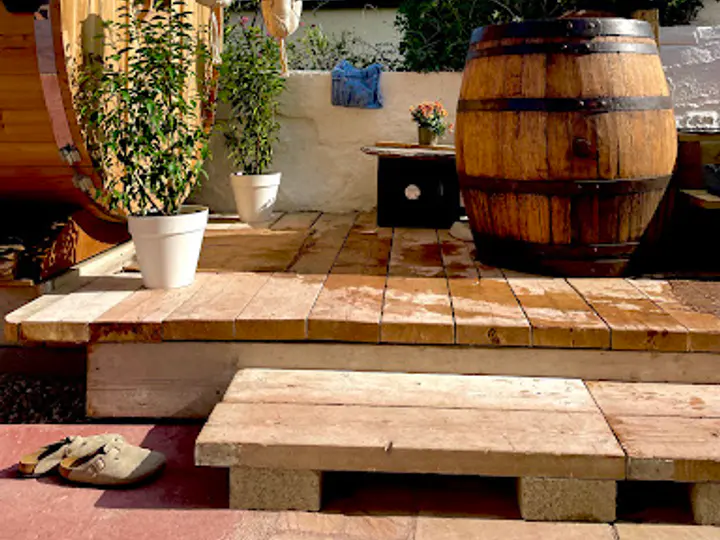 Helios Sauna Cottage in Bray