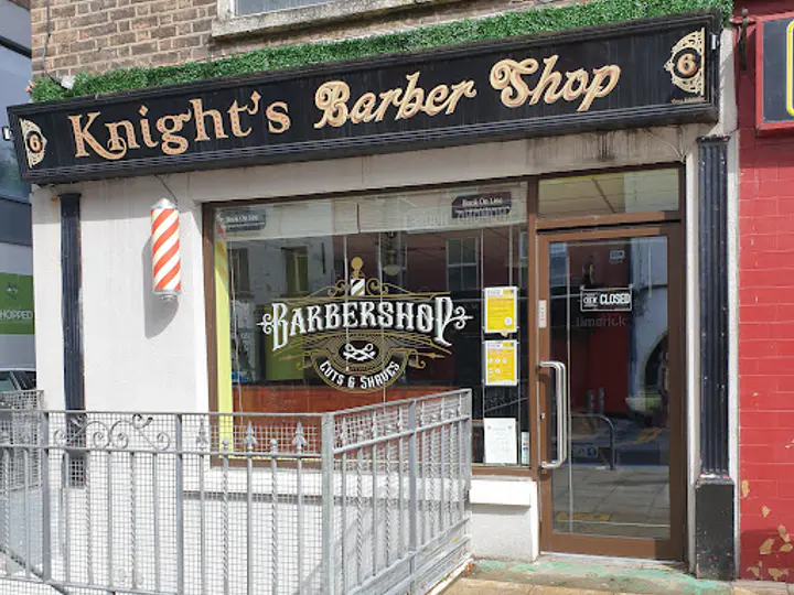 Knight’s Barber Shop in Limerick